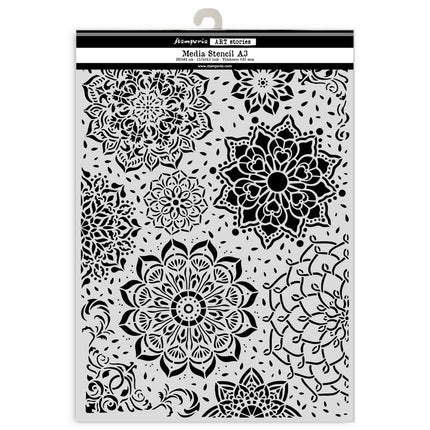 Big stencil A3 - Mandala