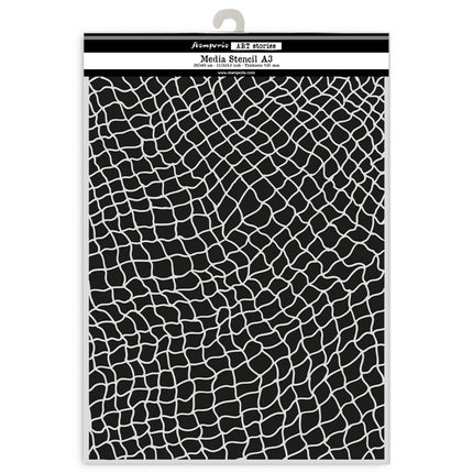 Big stencil A3 - Fishing net