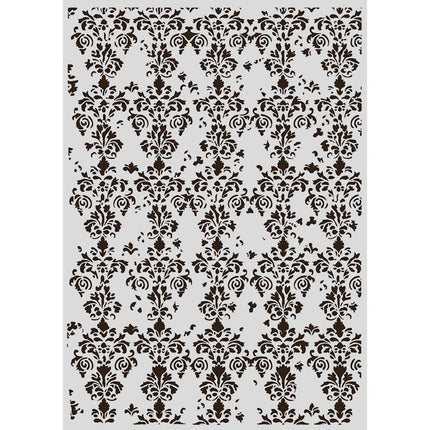 Cut laser stencil for Art and Craft A3 - Symphony wallpaper decor 