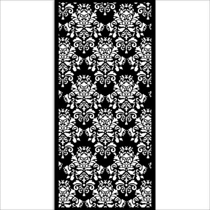 Thick stencil 12x25 cm - Golden Harmony wallpaper