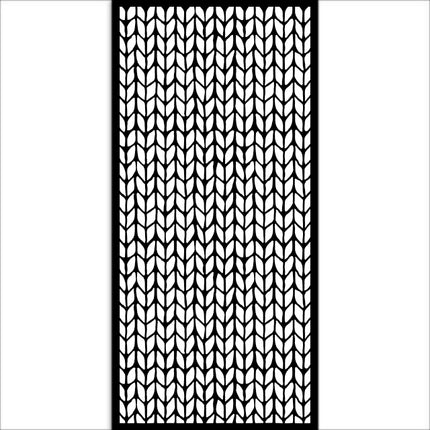 Thick Stencil 12x25 cm - Whispering Woods Knitting Pattern  