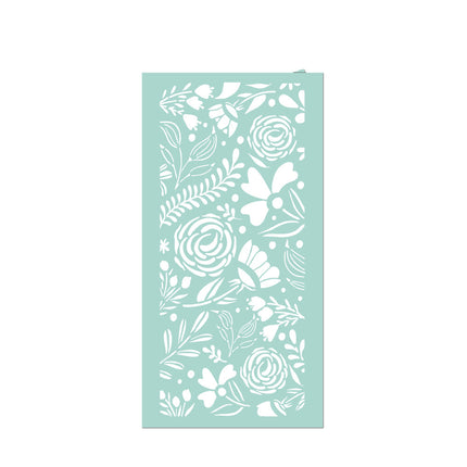 Thick stencil cm. 12X25 Big roses
