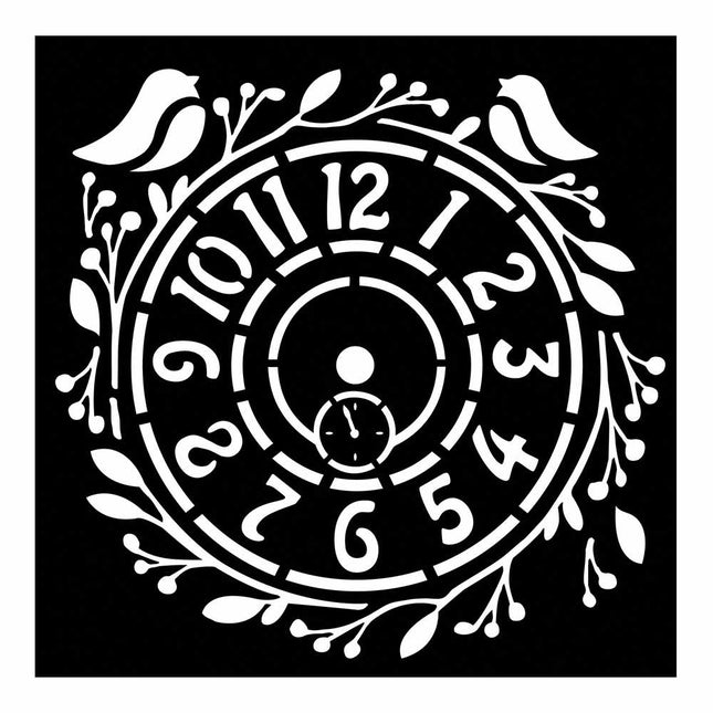 Thick Stencil cm. 18x18 Wallpaper Fantasy