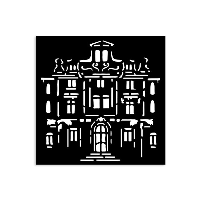 Thick stencil cm 12X12 - Art of Travelling palace