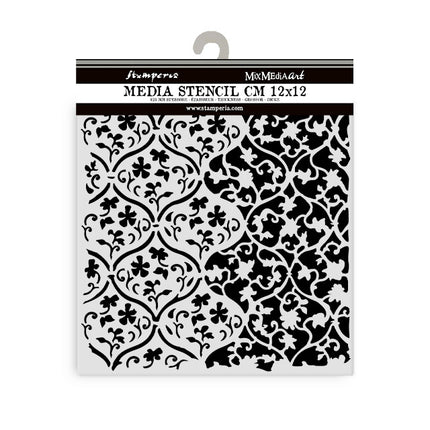 Thick stencil cm 12X12 - Tapestry