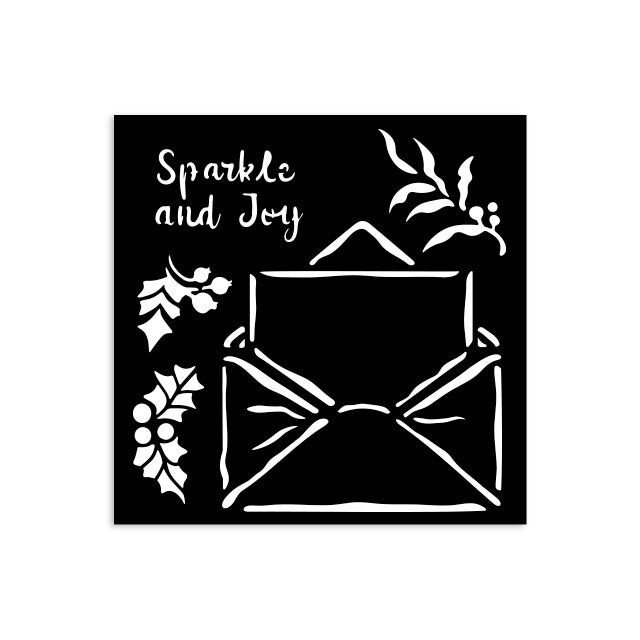 Thick Stencil 12x12 cm - The Owl's House Letter