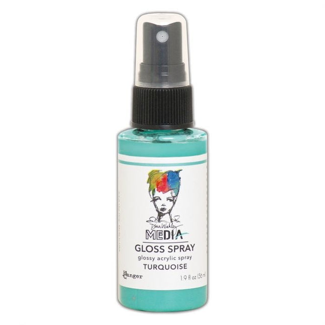 Ranger • Dina Wakley media gloss spray Turquoise