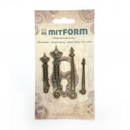 Mitform Clock 2 Metal Embellishments