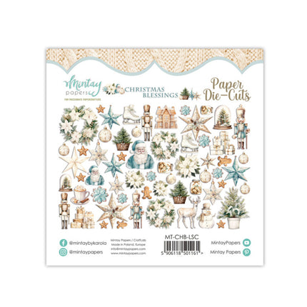 PAPER DIE-CUTS - CHRISTMAS BLESSINGS, 60 PCS