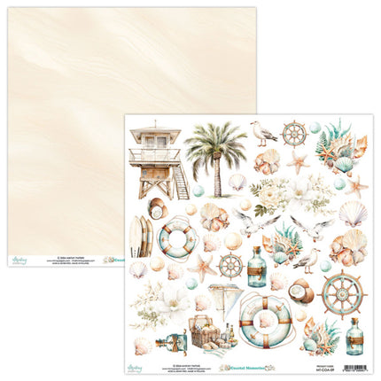 Mintay papers - Coastal Memories - Elements Paper (12"x12")