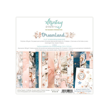Mintay papers - Dreamland - Paper Pad (6"x6")