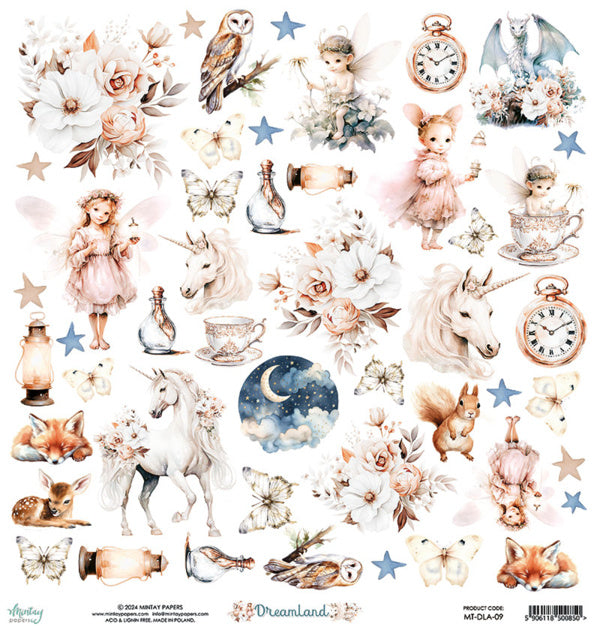 Mintay papers - Dreamland - Elements Paper (12"x12")