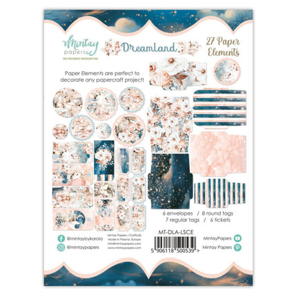 Mintay papers - Dreamland - Paper Elements (27pcs)