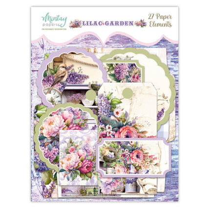Mintay papers - Lilac Garden - Paper Elements (27pcs)