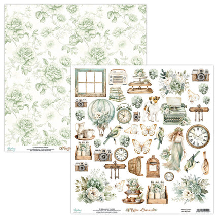 Mintay papers - Rustic Charms - Elements Paper (12"x12")