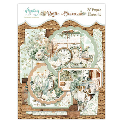 Mintay papers - Rustic Charms - Paper Elements (27pcs)