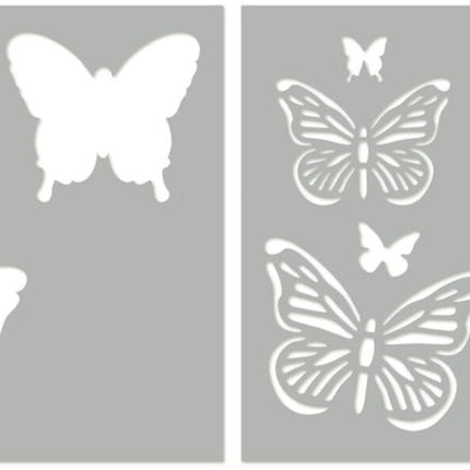 My Favorite Things Flutterbys Stencil