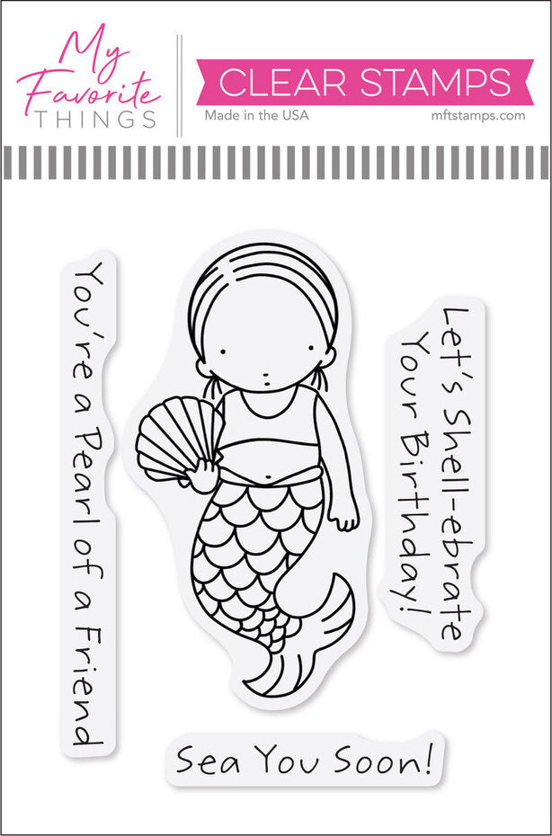 My Favorite Things Pearl of a Friend Clear Stamps