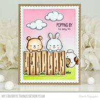 My Favorite Things Peeking Pals Die-namics