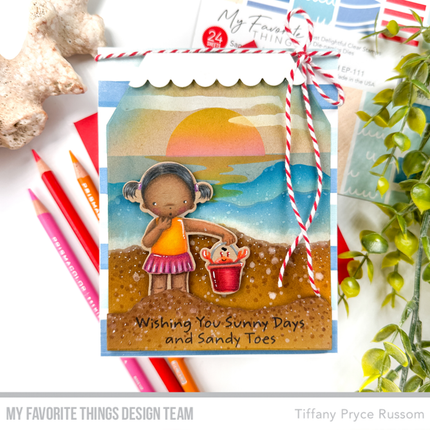 My Favorite Things Sunny Days and Sandy Toes Clear Stamps