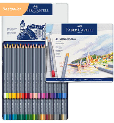 (FC-114648) Watercolor pencil FC Goldfaber case of 48 pcs. Creative Studio