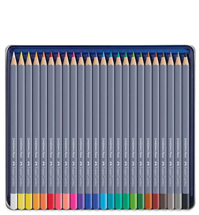 FC-114624) Watercolor pencil FC Goldfaber case of 24 pcs. Creative Studio