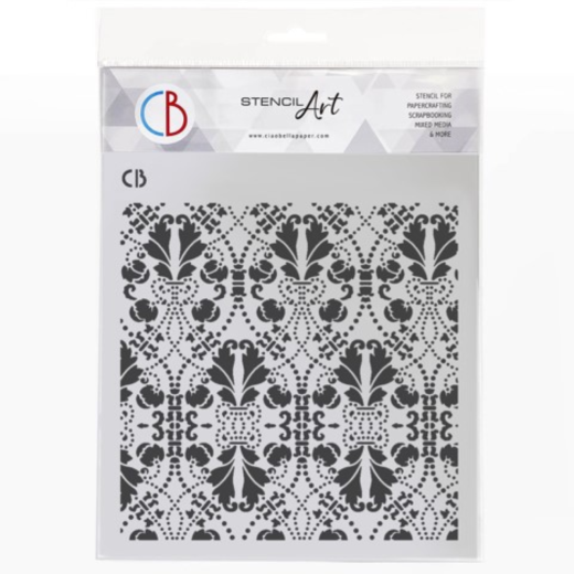 Texture Stencil 8"X8" Elegant Threadworks