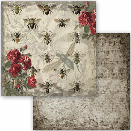 Queen Bee, Decoupage Queen scrapbook sets feature 24 designs,