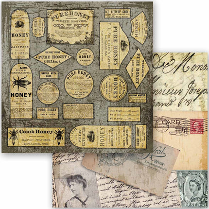 Queen Bee, Decoupage Queen scrapbook sets feature 24 designs,