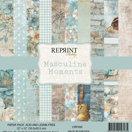 Masculine Moments 12x12 Inch Paper Pack (CRP095)