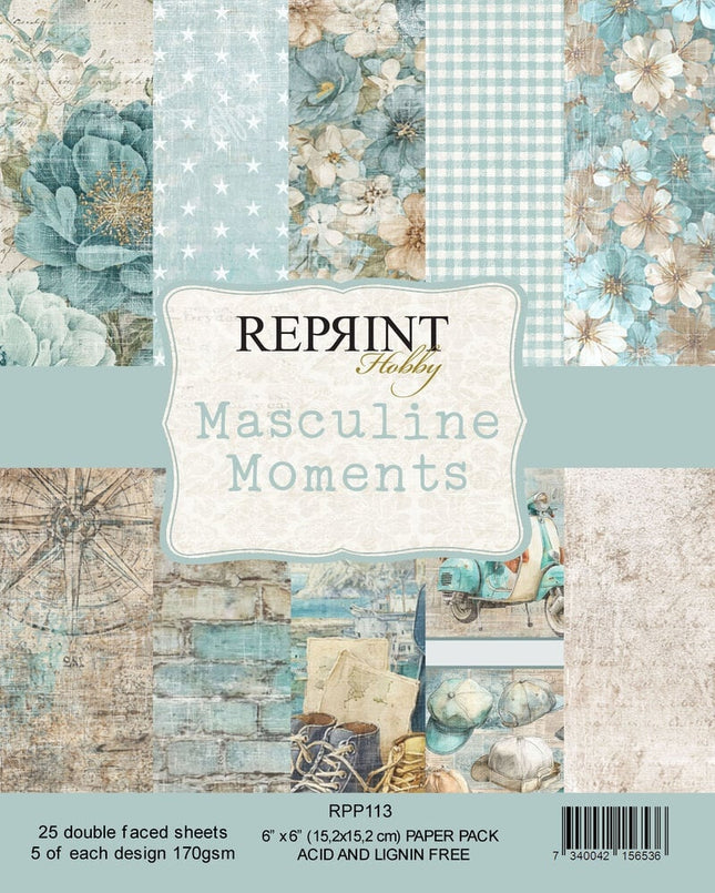 Masculine Moments 6x6 Inch Paper Pack (RPP113)