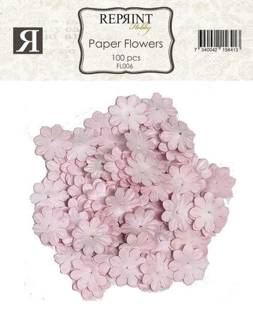 Paper Flowers Pink (100 pcs) (FL006)