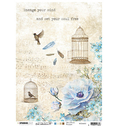 Rice Paper, Jenine’s Mindful Art 3.0 Nr.02