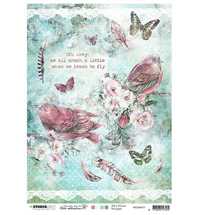 Rice Paper, Jenine’s Mindful Art 3.0 Nr.18