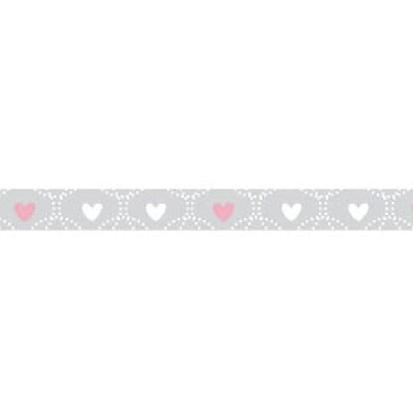 Deco tape cm. 1x10m Harts on grey backboard
