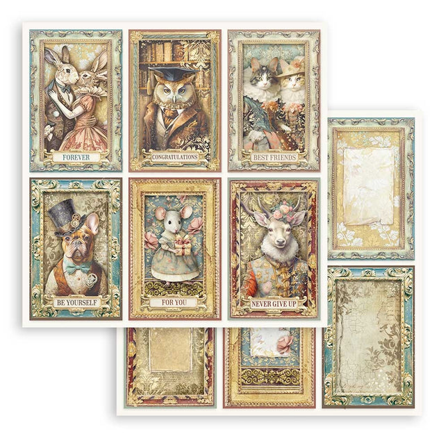 Double-Sided Scrapbook Paper - Alterego 6 Cards