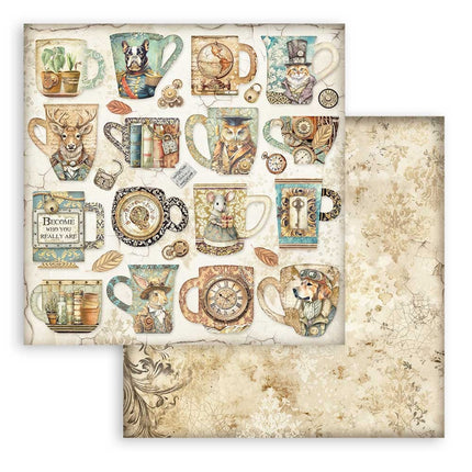 Double-sided Scrapbook Paper - Alterego cups