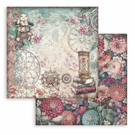 Double-sided Scrapbook Paper - Master of Magic Hourglass