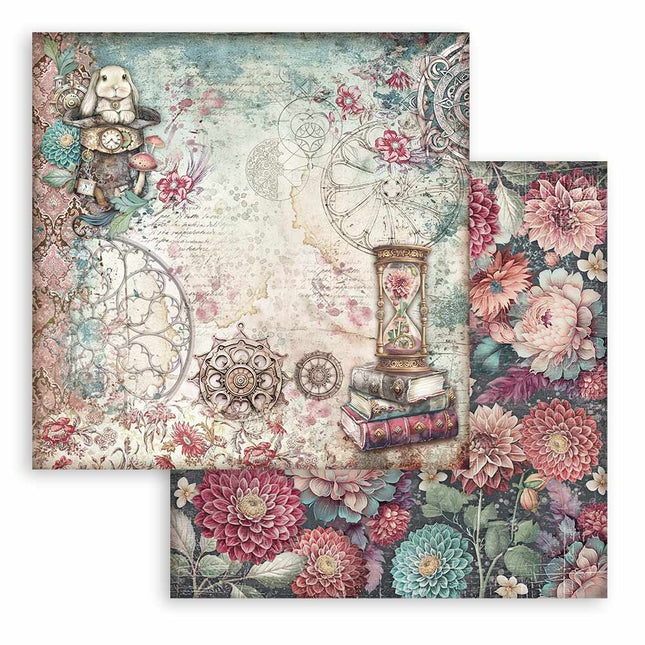 Double-sided Scrapbook Paper - Master of Magic Hourglass