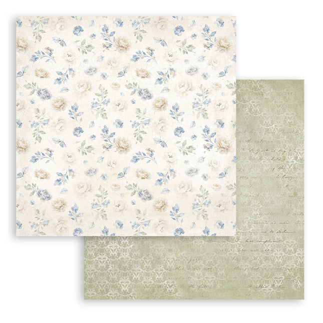Double-Sided Scrapbook Paper - Timeless Roses Tapestry