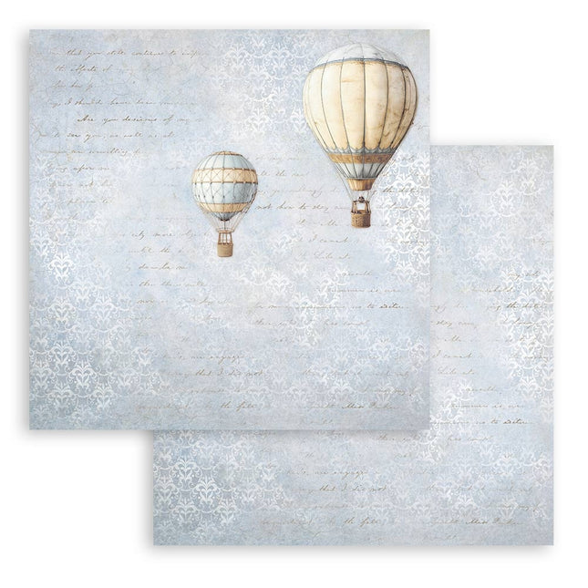Double-Sided Scrapbook Paper - Timeless Air Balloons