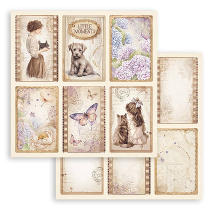 Double-sided Scrapbook Paper - Quiet Days 6 cards