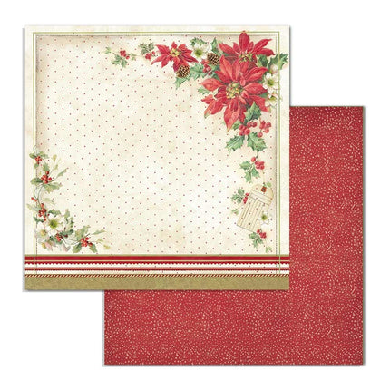 Double Face Paper Poinsettia