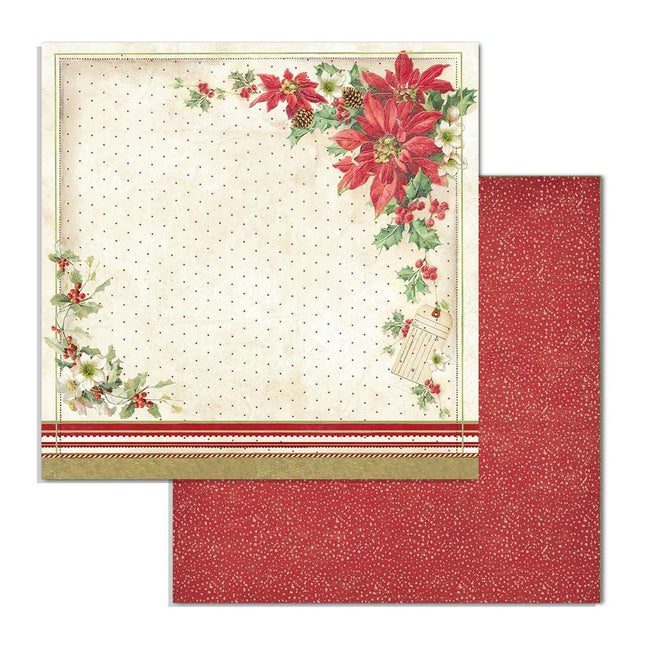 Double Face Paper Poinsettia
