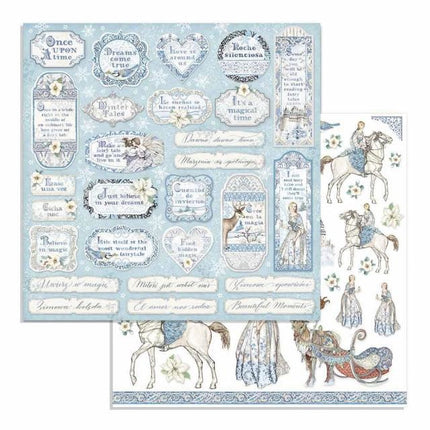 Double Face Paper Tag and Frames