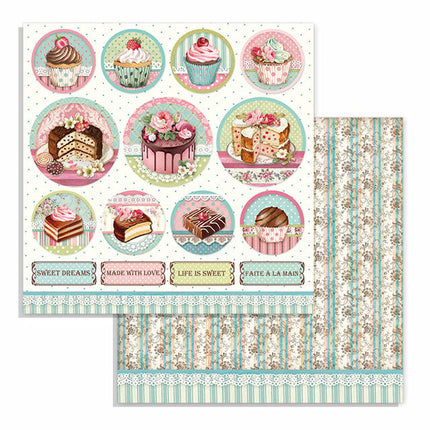 Double Face Paper Mini cake rounds
