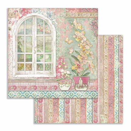 Scrapbooking paper double face Window