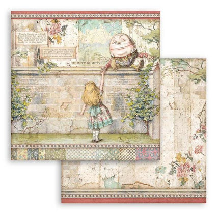Scrapbooking paper double face - Humpty Dumpty