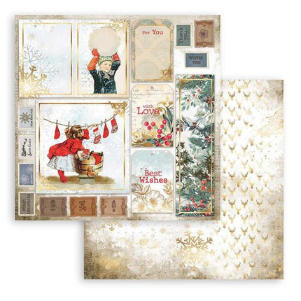 Scrapbooking Double - Romantic Christmas cards