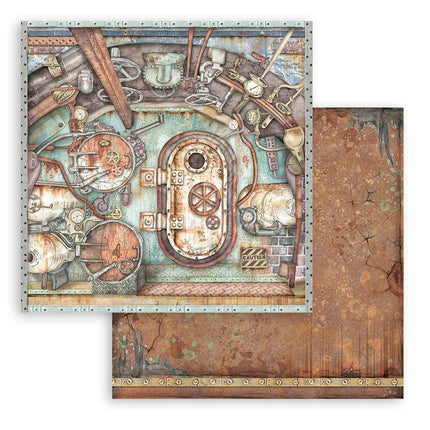 Scrapbooking Double face sheet - Lady Vagabond Lifestyle ship gate
